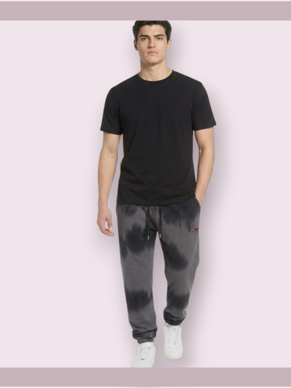 IceCream Asphalt Tie Dye Fade Sweatpants